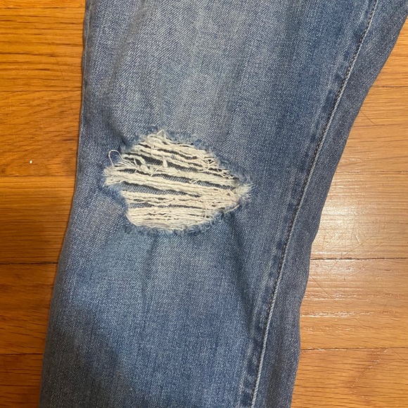 Joe’s Jeans - distressed with drop hem - Picture 3 of 7